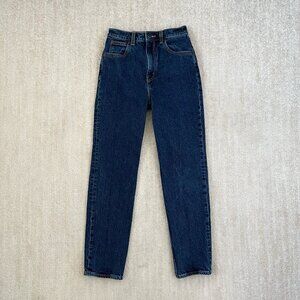 Levi's Premium 70s High Rise Slim Straight Jeans 26 Blue